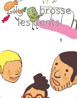 Lily se brosse les dents